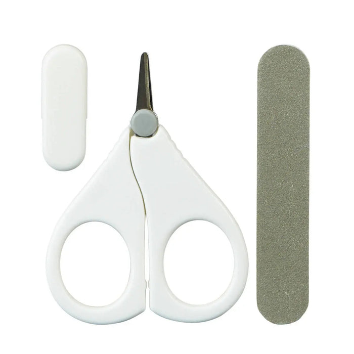 Baby nail care set with Mininor Baby Nail scissors, perfect for Toshi Baby needs