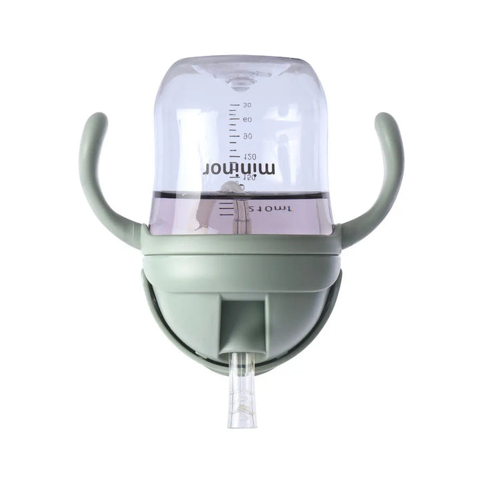 Baby with Mininor Straw Bottle Tritan 220ml Toshi Baby in Willow Green