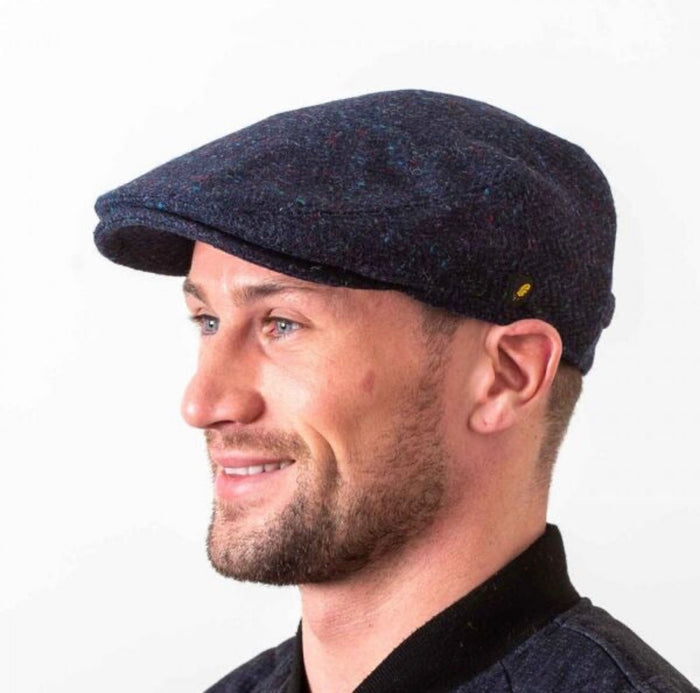 MODINNO *HATMAN OF IRELAND THE DUBLINER 100% DONEGAL TWEED CAP