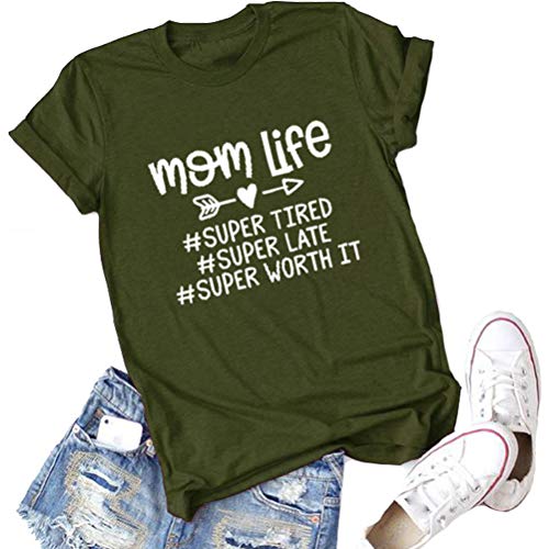 Mom Life T-Shirt Mama Shirt