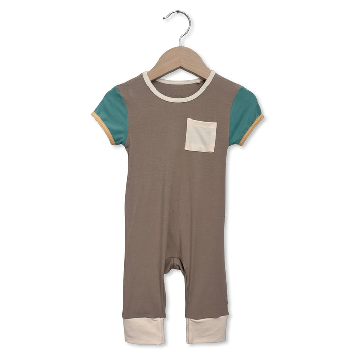 Moss and Mellow Short Long Romper Luxe Edition | Cotton Bamboo Blend