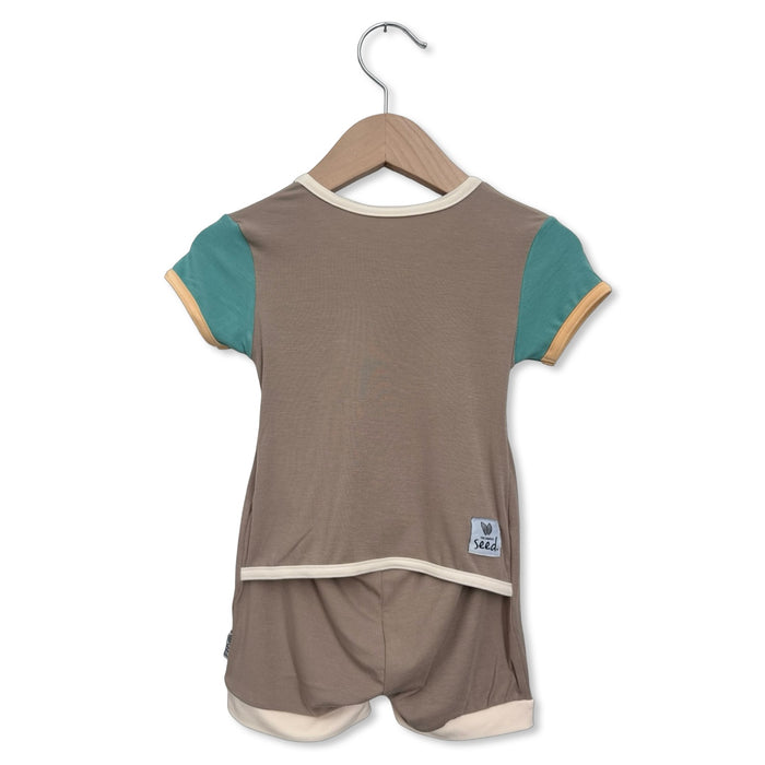 Moss and Mellow Shorty Romper