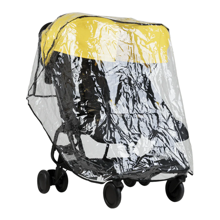 Mountain Buggy nano with toshi baby rain cover for extra weather protection