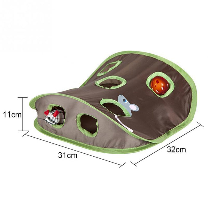 Mouse Hunt Tent Cat Interactive Toy Cat Pet Clever