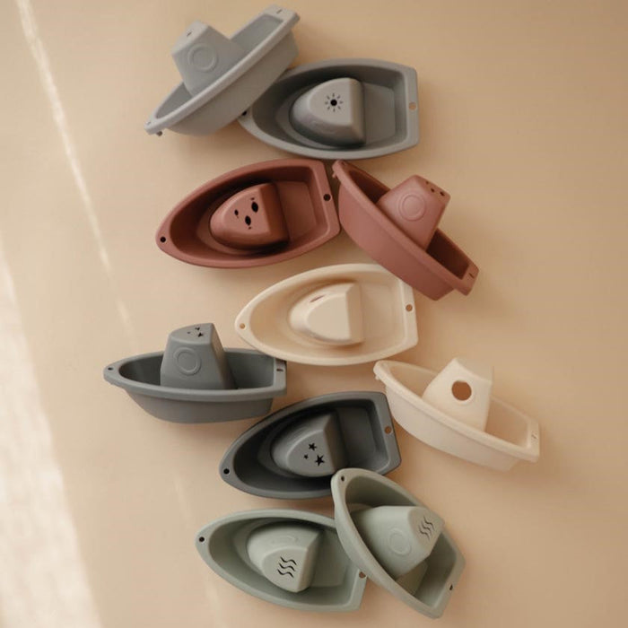 Mushie Bath Boats - Tiny Tots Baby Store