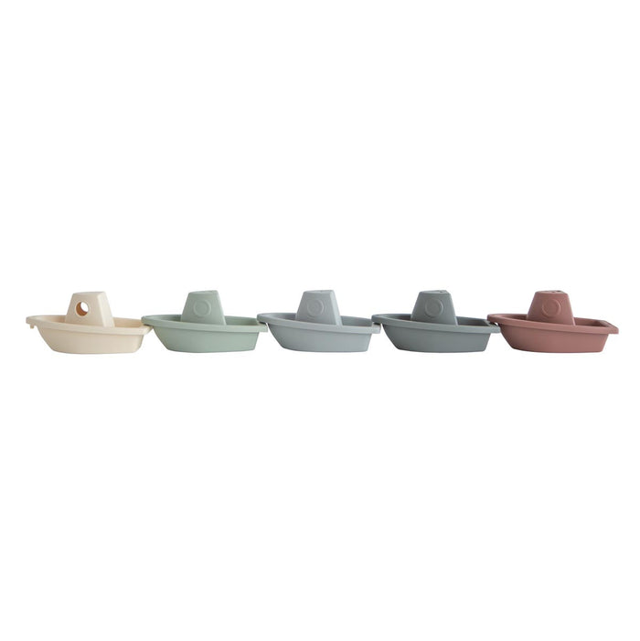 Mushie Bath Boats - Tiny Tots Baby Store