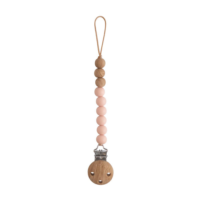 Mushie Eva Pacifier Clip - Tiny Tots Baby Store