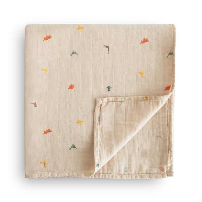 Mushie Muslin Swaddle Blanket - Tiny Tots Baby Store
