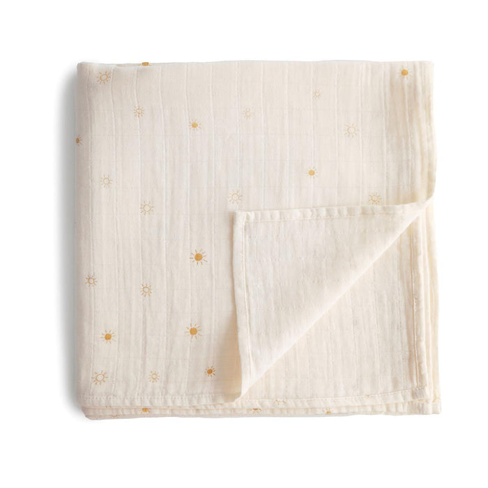 Mushie Muslin Swaddle Blanket - Tiny Tots Baby Store
