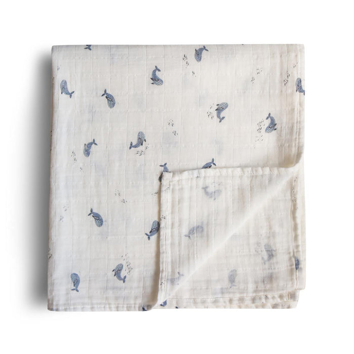 Mushie Muslin Swaddle Blanket - Tiny Tots Baby Store