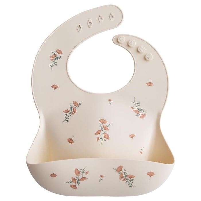 Mushie Silicone Bib - Tiny Tots Baby Store
