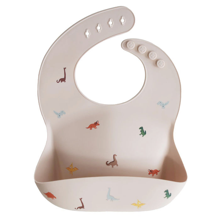 Mushie Silicone Bib - Tiny Tots Baby Store