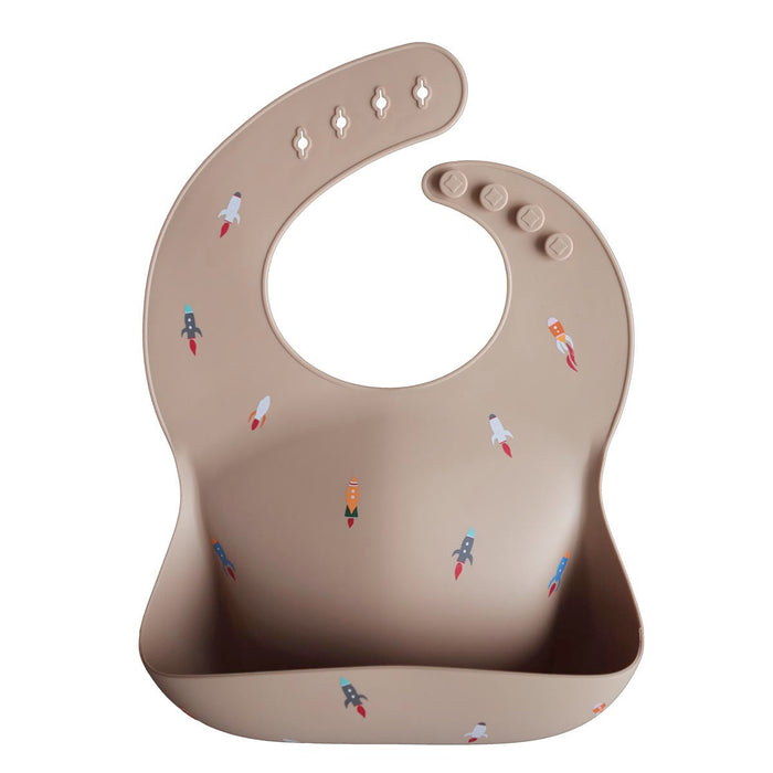 Mushie Silicone Bib - Tiny Tots Baby Store