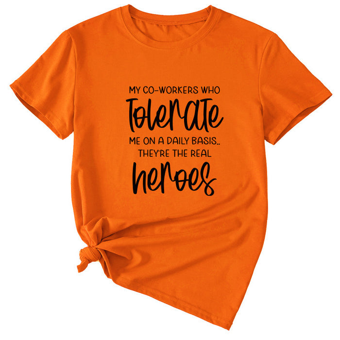 Orange (black font) / S