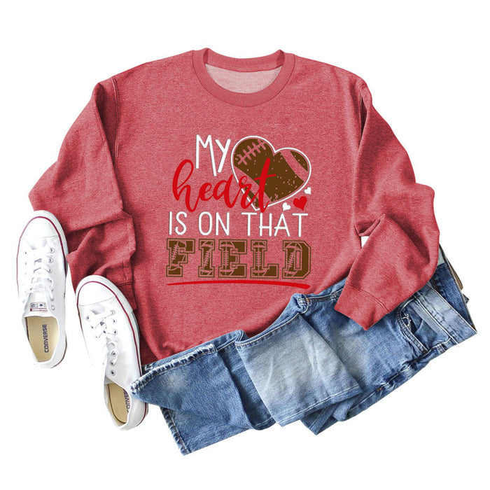 Red sweater (white color picture) / S