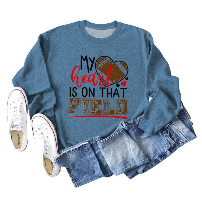 Blue sweater (black color picture) / S