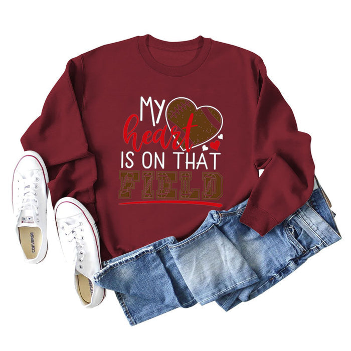 Wine red sweater (white color picture) / S