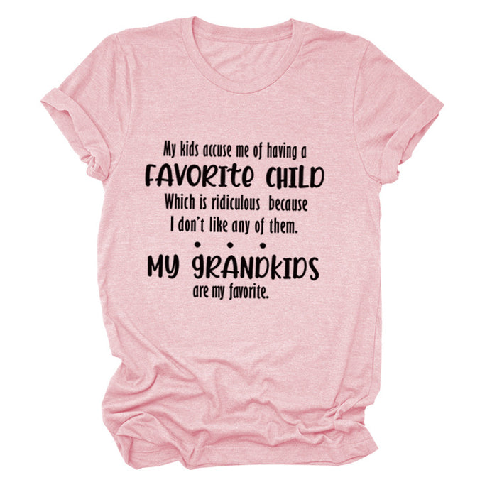 Pink (black font) / S