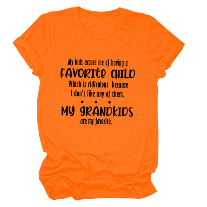 Orange (black font) / S