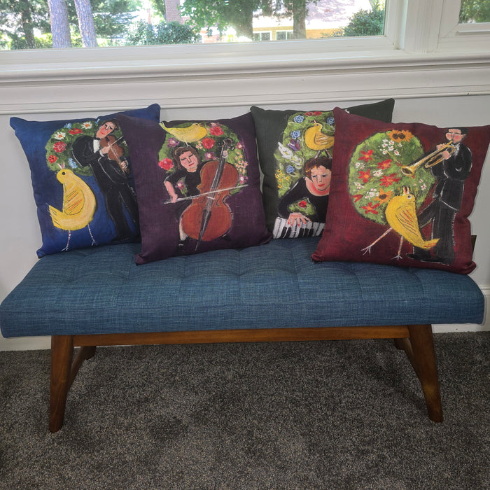 NANCY THOMAS PILLOWS - Musician Trumpeter