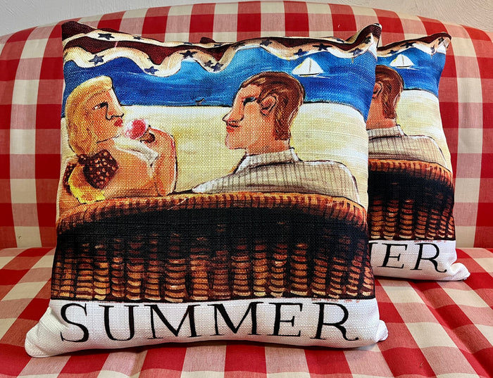 NANCY THOMAS PILLOWS - Original Series - Summer