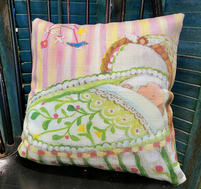 NANCY THOMAS PILLOWS - Welcome Baby Girl