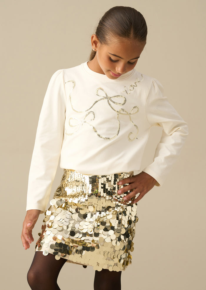 Natalia Sequin Skirt