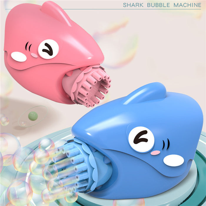 Nehzus Electric Shark Bubble Machine Creates Tons of Bubbles, Perfect for Kids' Outdoor Playtime