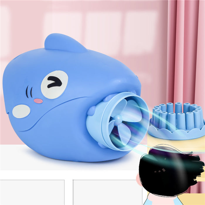 Nehzus Electric Shark Bubble Machine Creates Tons of Bubbles, Perfect for Kids' Outdoor Playtime