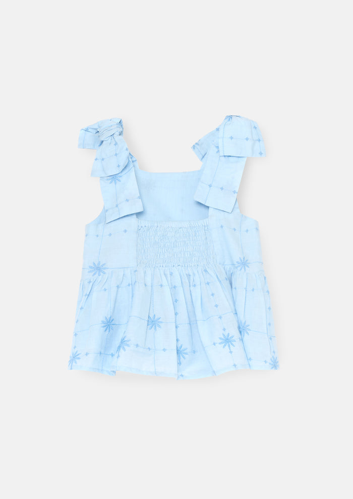 Nellie Tie Detail Embroidered Cami