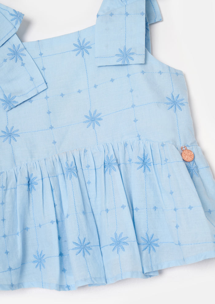 Nellie Tie Detail Embroidered Cami