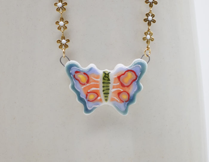 Neptune Butterfly Necklace