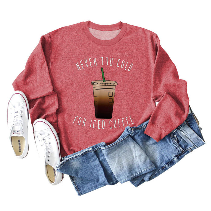 Red sweater (white color picture) / S