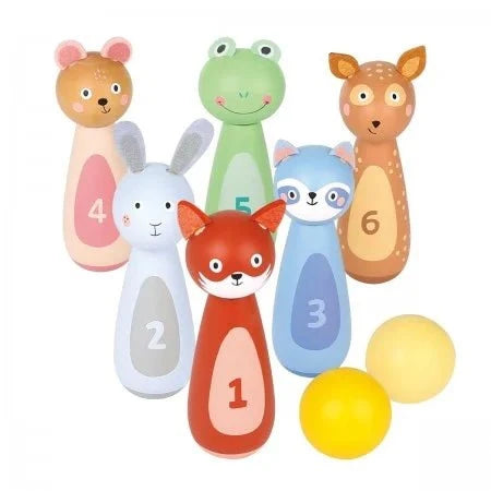 New Classic Toys  Animal Bowling Set