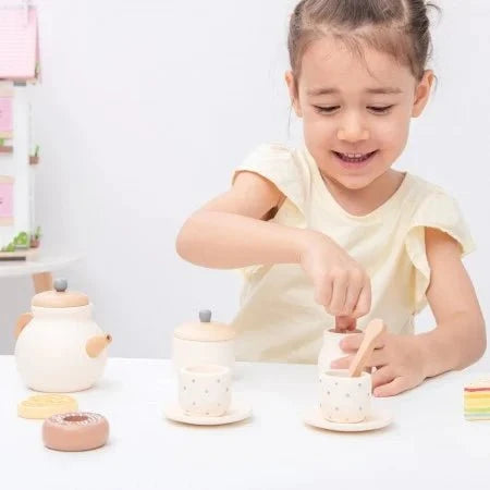 New Classic Toys Wooden Tea Set