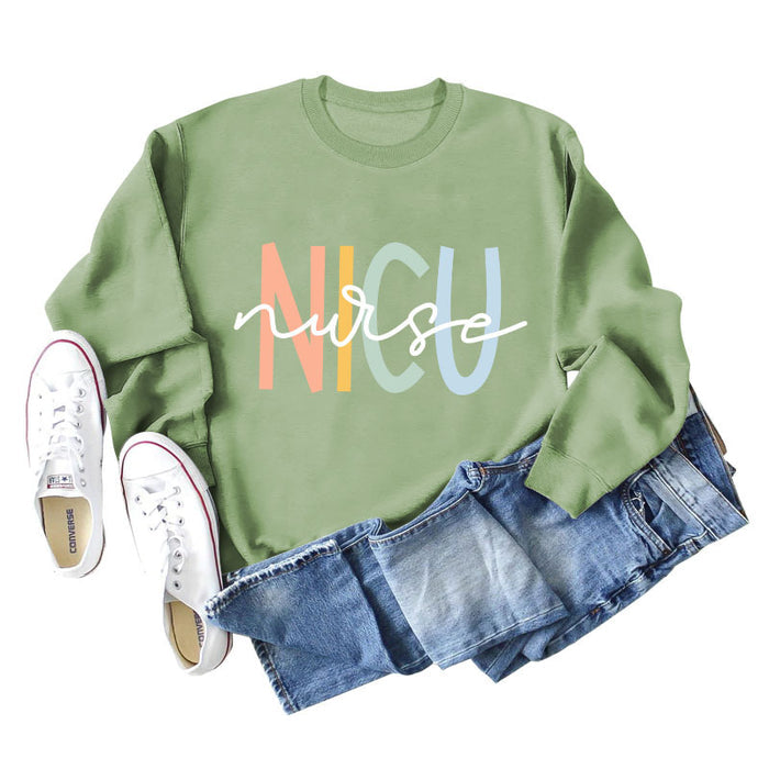 Olive sweater (white color picture) / S