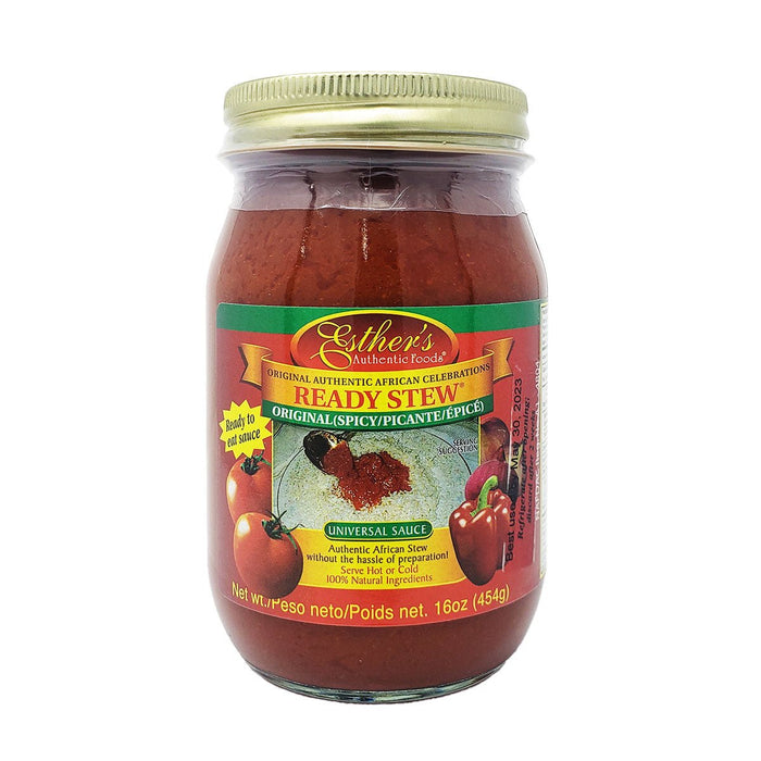 Nigerian Stew Base | Esther's Ready Stew Spicy 16oz