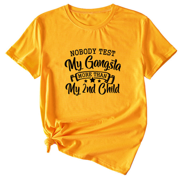 Mustard yellow (black font) / S