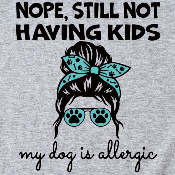 Nope Still Not Having Fashion Women's Short Sleeve Loose T-shirt