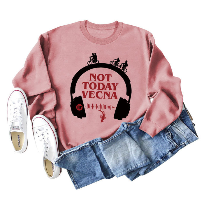 Rose gold sweater (black word color picture) / S