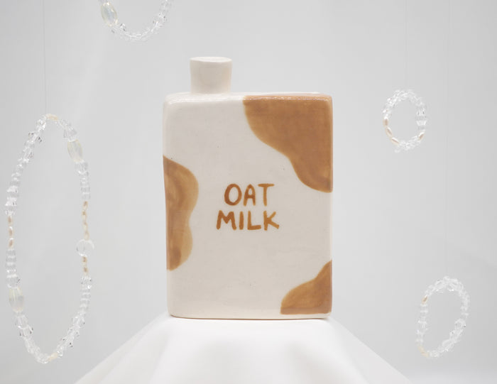 Oat Milk Vase