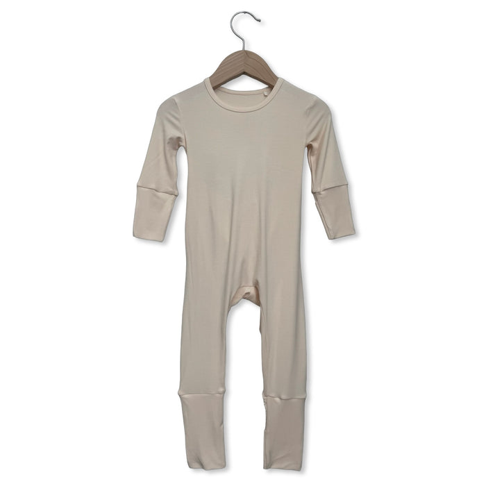Oatmilk Day to Night Romper Luxe Edition | Cotton Bamboo Blend