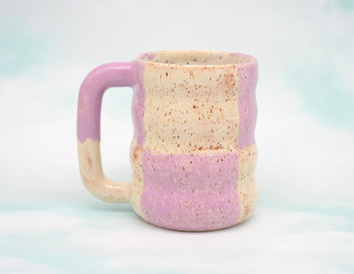 Orchid Checkerboard Mug x Free People Exclusive