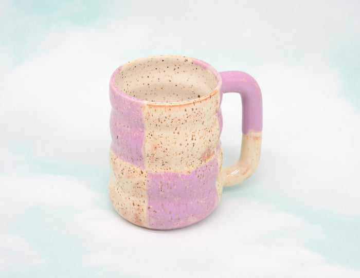 Orchid Checkerboard Mug x Free People Exclusive
