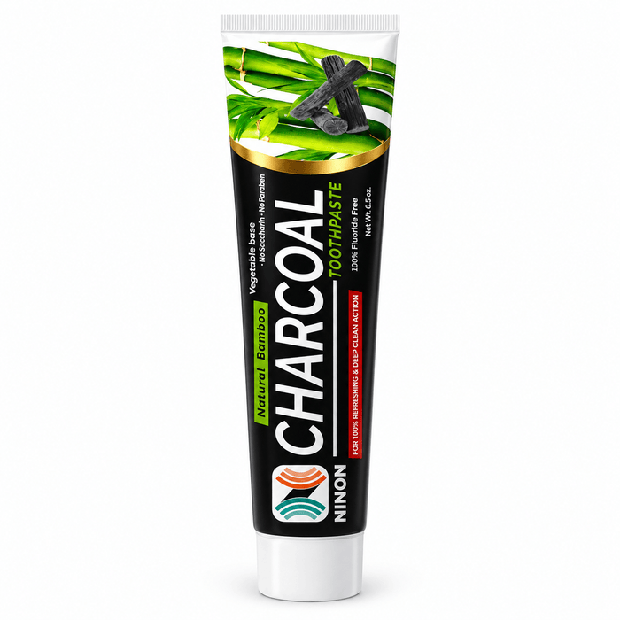 Organic Charcoal Toothpaste – Natural Teeth Whitening & Fresh Breath - Yado African & Caribbean Market