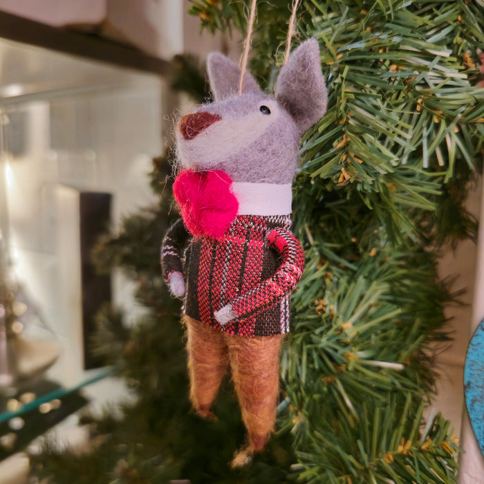 ORNAMENT - Dapper Donkey Mouse