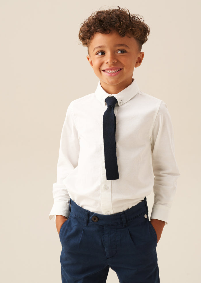 Oscar Classic Oxford Shirt And Tie Set