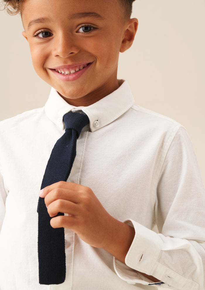 Oscar Classic Oxford Shirt And Tie Set