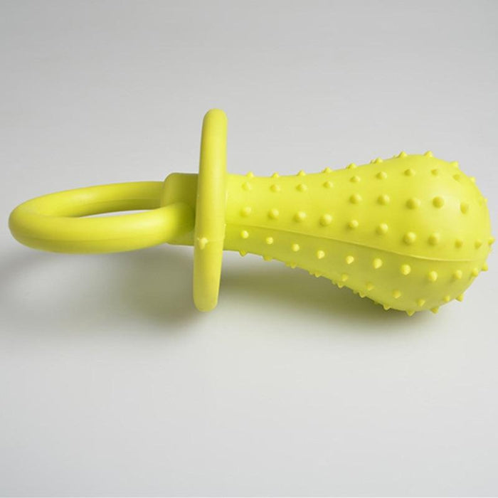 Pacifier Shape Dog Teething Chew Toy Toys Pet Clever