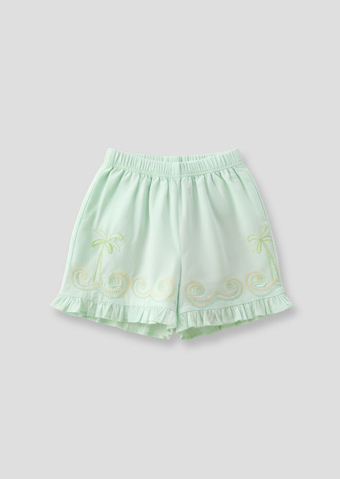 Palma Embroidered Short